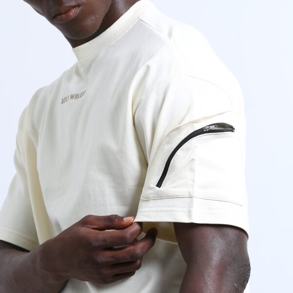 embroidered SW  T-shirt - Image 5