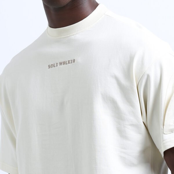 embroidered SW  T-shirt - Image 4