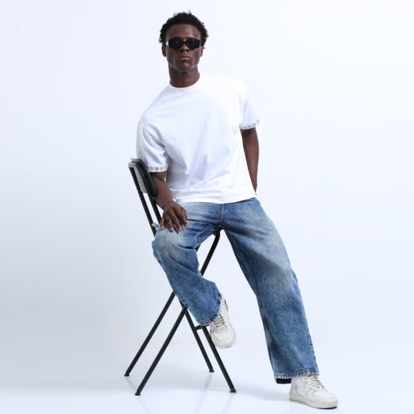 Logo embroidered SW  T-shirt - Image 7