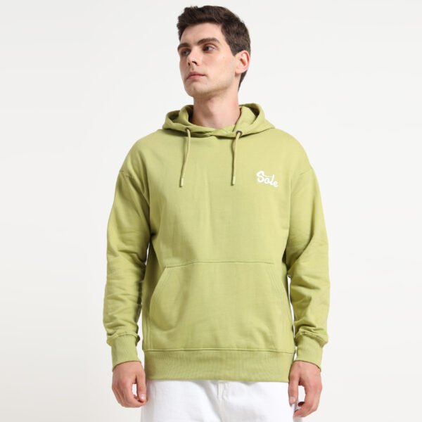 SOLE EMBROYDERED BASIC HOODIE - Image 3