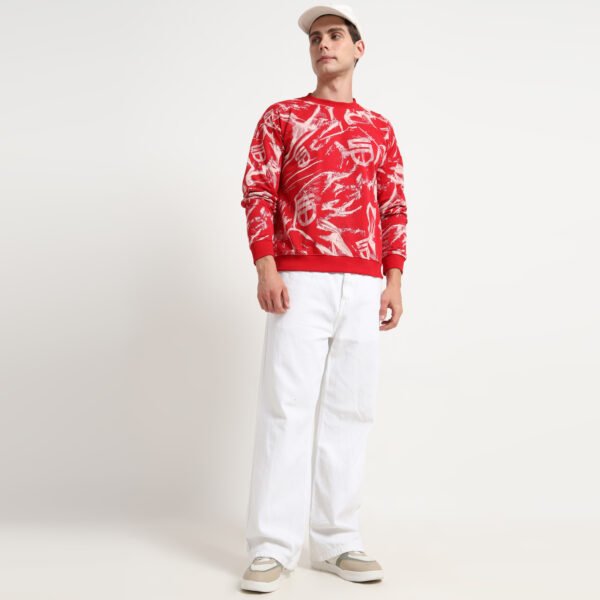 ABSTRACT GRAFFITI SWEATSHIRT - Image 2