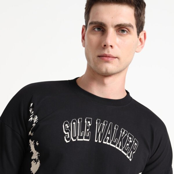 SW PAINT JERSEY  BLACK SWEATSHIRT - Image 7