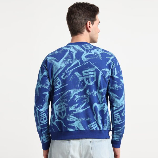 AQUA GRAFFITI SWEATSHIRT - Image 5