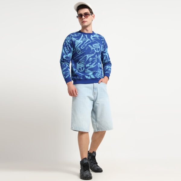 AQUA GRAFFITI SWEATSHIRT - Image 7