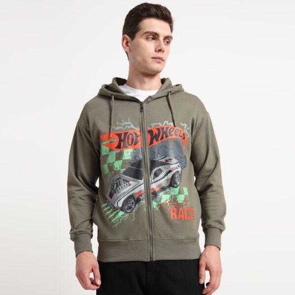 HOT WHEELS ZIP-UP HOODIE - Image 3