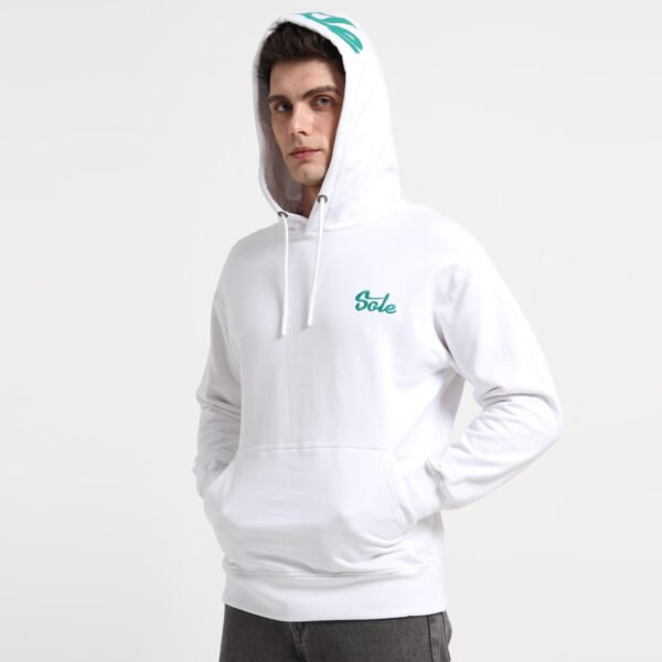 SW BASIC WHITE HOODIE